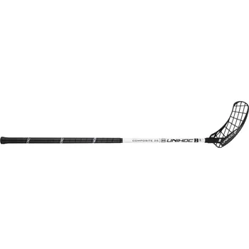 Florbalová hůl Unihoc EPIC COMPOSITE 26 black/white Florbalová hůl černá / bílá, Levá (levá ruka dole), 100cm (=110cm)