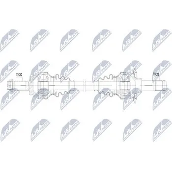 Poloosa kola Hnací hřídel - poloosa NTY NPW-BM-230