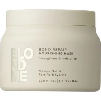 Vlasová regenerace Schwarzkopf Professional BlondME Bond Repair Nourishing Mask vyživující maska pro blond vlasy 200 ml