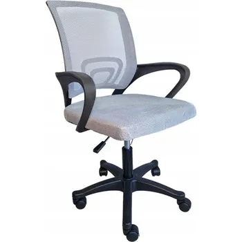 Otočná kancelářská židle Ecarla šedá