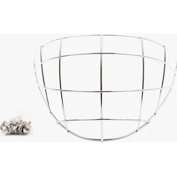 Florbalový chránič Unihoc Mask Spare Part Cage Middle-End Náhradní mřížka univerzální, stříbrná
