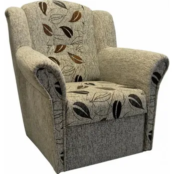 Křeslo FALCO Křeslo Krista béžový list