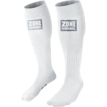 Štulpny Zone floorball Sock ATHLETE Štulpny EU 40-46, bílá