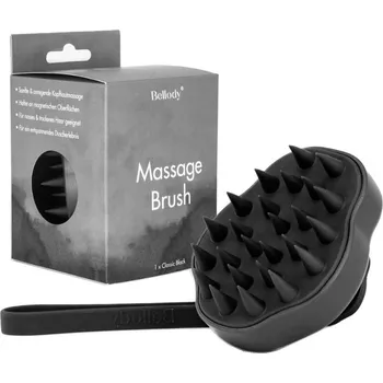 kartáč na vlasy Bellody Scalp Massage Brush masážní kartáč hlavy 1 ks, Black