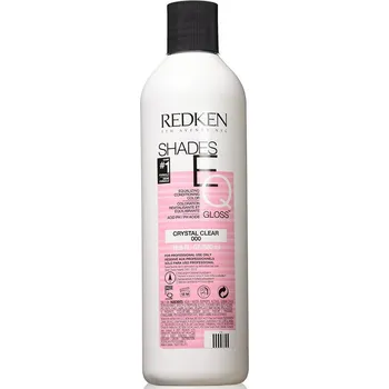 Barva na vlasy Redken Shades EQ Color Gloss Crystal Clear transparentní barva na vlasy 500 ml
