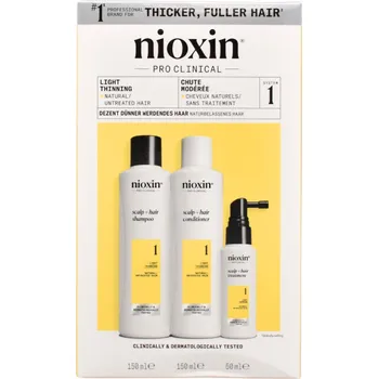 Kosmetická sada Nioxin Trial Kit System 1 3-fázový systém - systém 1
