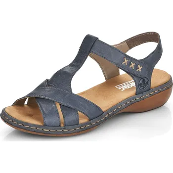 Dámské sandále Dámské sandály RIEKER 65919-12 BLUE F/S6 40