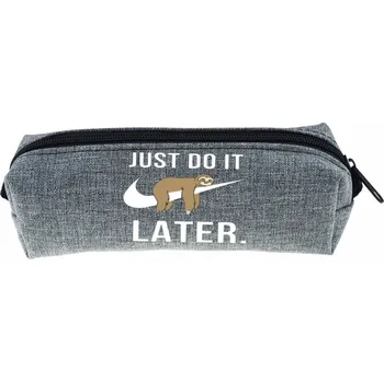 Penál Školní penál tuba kostka just do it later