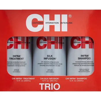 Kosmetická sada CHI Infra Trio Kit dárková sada pro poškozené a suché vlasy