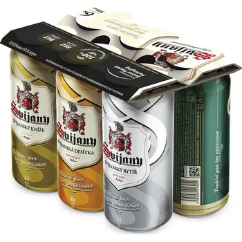 Pivo Pivo Svijany Mix CLIP 6x0,5l plechovka