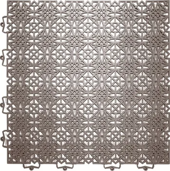 Venkovní dlažba Fatra Plastová dlaždice TERRASOL tmavě šedá