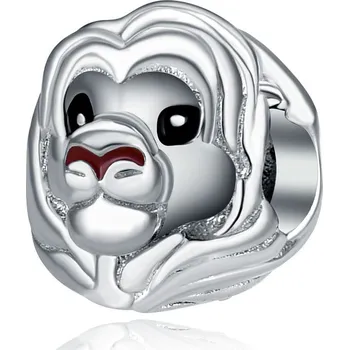 Přívěsek MOISS stříbrný přívěsek SMALT LEV