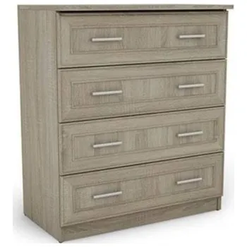 Komoda Komoda eMeblast 80 x 44 x 92 cm, dub sonoma světlý, matná