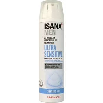ISANA MEN U Sensitive Gel na Holení pro Citlivou Pleť