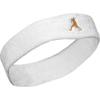 Florbal Fat Pipe ACE Headband Čelenka bílá / zlatá