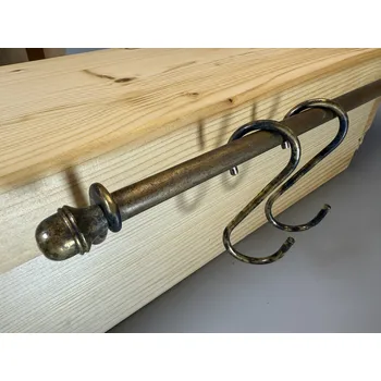 Nábytkové kování 15031.C1050.03 závěsná tyč reling 1000mm