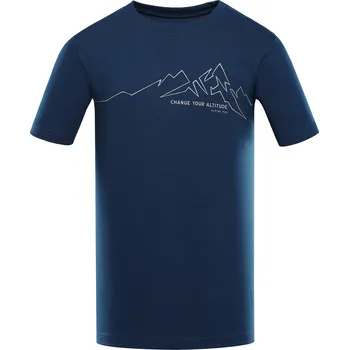 Pánské tričko ALPINE PRO Pánské Pánské rychleschnoucí triko s cool dry ALPINE PRO BOLEN 2 moonlit ocean varianta pc Modrá XS (2738045)