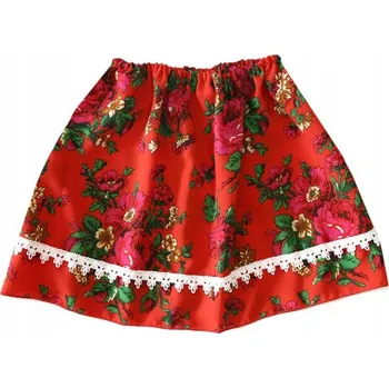 Dámská sukně Univerzální červená folklórní sukně