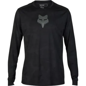 Cyklistické oblečení FOX Ranger TruDri LS dres black, XL
