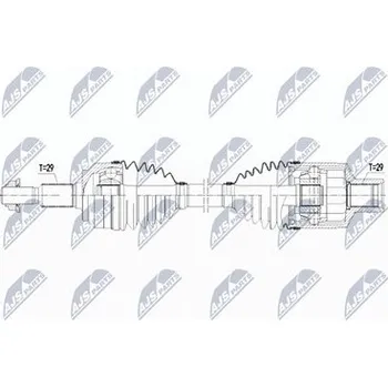 Poloosa kola Hnací hřídel - poloosa NTY NPW-CH-066