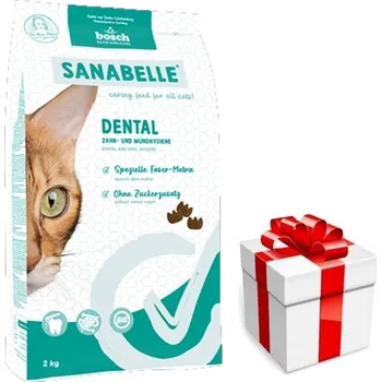 Krmivo pro kočku BOSCH Sanabelle Dental 8kg + překvapení pro kočku ZDARMA