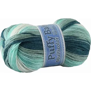 Příze Příze Puffy baby NGM 536 petrolej mix