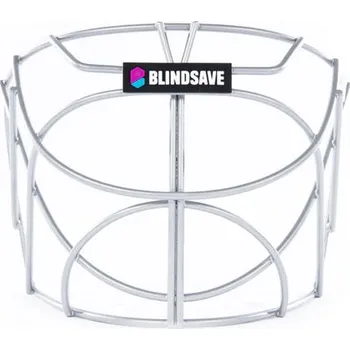 Florbalový chránič BlindSave Cat-eye grill (ORIGINAL) Mřížka S - XL, stříbrná