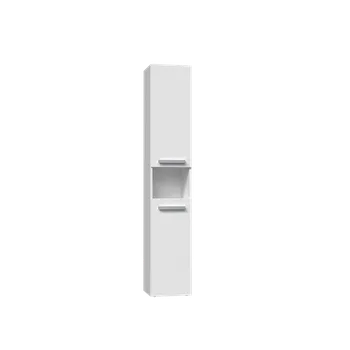 Koupelnový nábytek FALCO Koupelnová vysoká skříňka Noemi III bílá mat