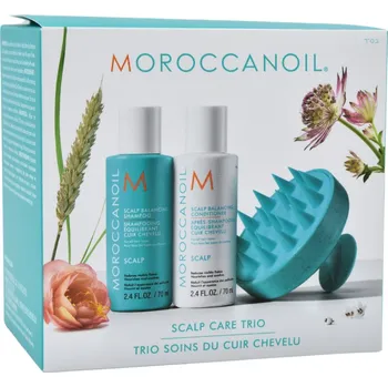Kosmetika MoroccanOil Scalp Care Discovery Set Trio cestovní sada pro zdravou pokožku hlavy 1 ks