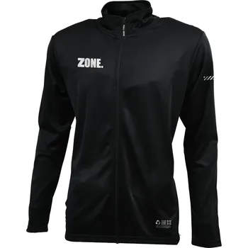 Pánská softshellová bunda Zone floorball Tracksuit jacket FANTASTIC black Bunda 160 cm, černá