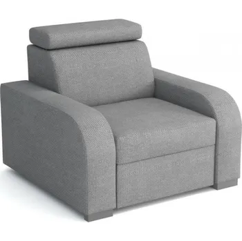 Křeslo FALCO Křeslo Oslo světle šedé