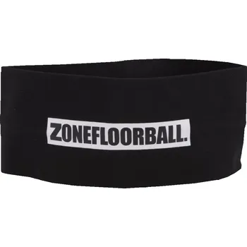 Zone floorball Headband LOGO Wide black čelenka černá