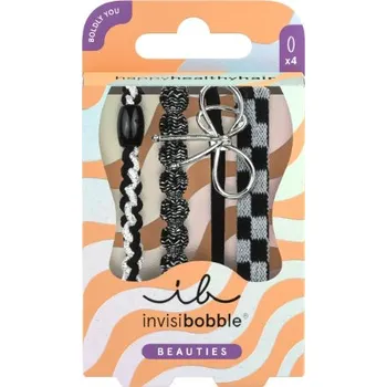 Invisibobble Boldly You Beauties Rodeo Grunge Set sada 4 stylových gumiček do vlasů 4 ks, Rodeo Grunge