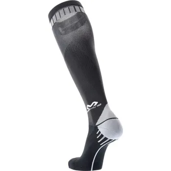 McDavid ACTIVE Elite Compression Socks Kompresní ponožky M, Black / Silver grey