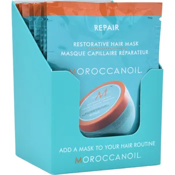 Vlasová regenerace MoroccanOil Restorative Hair Mask maska pro hloubkovou opravu 240 ml (8 x 30 ml)