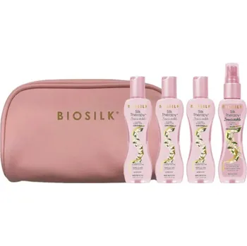 Kosmetická sada BioSilk Irresistible Therapy Travel Kit cestovní sada pro hedvábné vlasy