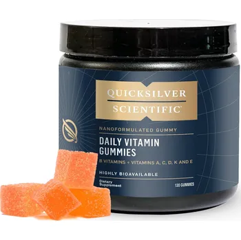Quicksilver Scientific Daily Vitamin Gummies Doplněk stravy s obsahem vitaminů 120 ks, gummies