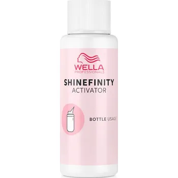 Vlasová kosmetika Wella Professionals Shinefinity Activator Bottle vyvíječ pro aplikaci z láhve 60 ml, 7 Vol. 2%