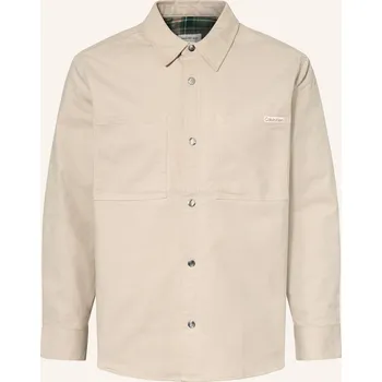 Oblečení a móda Calvin Klein Jeans Pánská Převlečná Bunda Matty, režná, 48