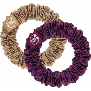 Módní doplněk Invisibobble Sprunchie Slim gumičky do vlasů v plastovém balení 2 ks, Snuggle Is Real