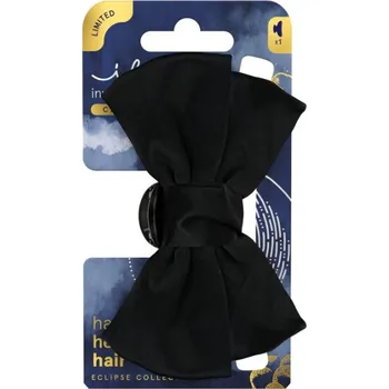 Módní doplněk Invisibobble Eclipse Clipstar M Nuit Knot elegantní spona ve tvaru mašle 1 ks, Nuit Knot