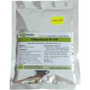 Odkyselovač KF Hill Hmotnost CZ: 134 g