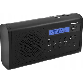 Radiopřijímač Bateriové rádio DAB+ a FM Kärcher DAB 2405