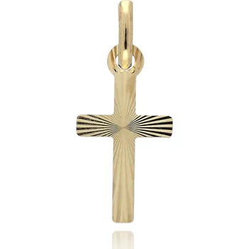 Přívěsek Olivie Přívěsek ze žlutého zlata KŘÍŽEK Au 585/1000 Au 585; ≤0,25 g.