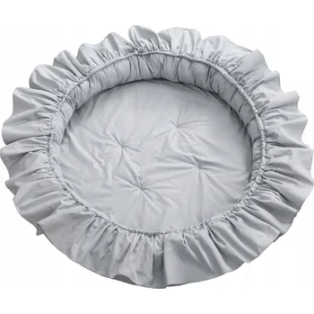 Hnízdečko pro miminko Podložka pro miminko, kokon, bazének, ohrádka XXL - bílá čokoláda, káva