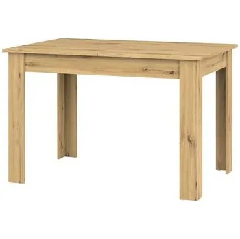 Jídelní stůl Obdélníkový rozkládací stůl Meblomaster 80 x 160 x 78 cm dub artisan