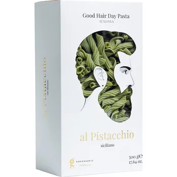 GREENOMIC Al Pistacchio siciliano Italské těstoviny s pistáciemi, 500 g