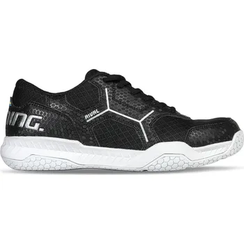 Pánská sálová obuv Salming Rival SR Black/White Sálová obuv černá / bílá, UK 10, EU 45⅓, US 11, 29 cm
