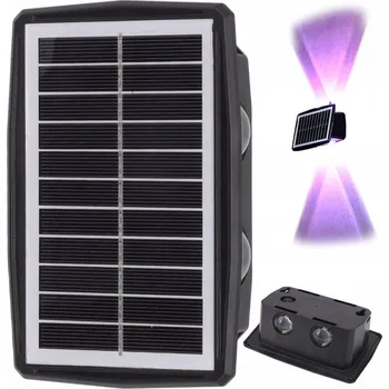 Venkovní osvětlení Solární lampa zapichovací Rozz černá 15 cm 1 ks