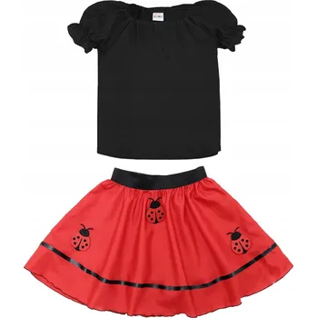 Karnevalový kostým KOSTÝM BERUŠKA, KARNEVALOVÝ KOSTÝM, HALENKA, SUKNĚ 116-128 2 díly